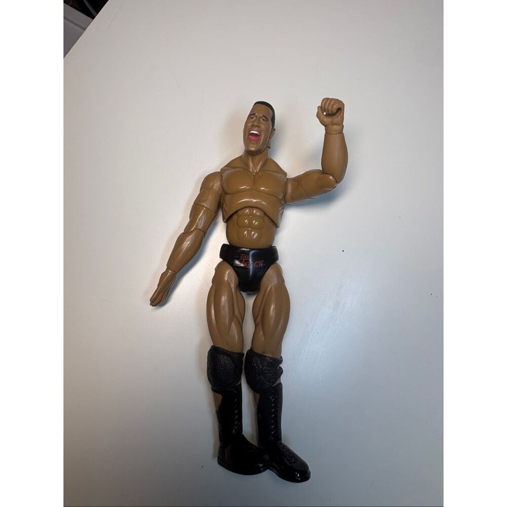 WWE The Rock 2000 Jakks Pacific Wrestling Action Figure Titan Tron